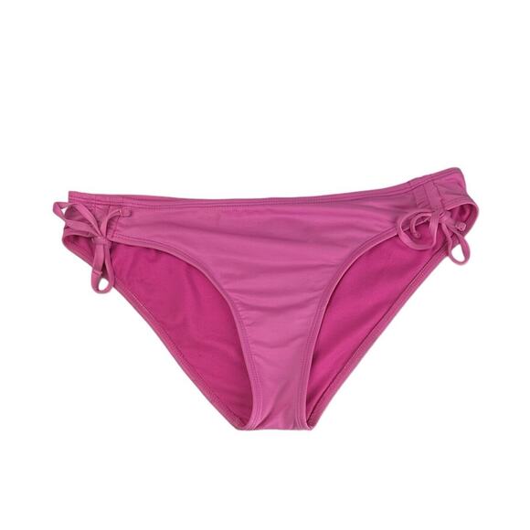 Inmocean Bikini Bottom Pink Stretchy Ties Size Large New Without Tags - Picture 1 of 4